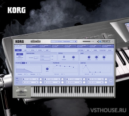 KORG - TRINITY v1.1.4 STANDALONE, VSTi3, AAX x64 KORG - TRINITY v1.1.4 STANDALONE, VSTi3, AAX x64
