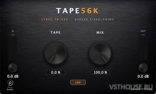 PAA Audio - Tape56K v.0.32 VST3 x64 [BUBBiX]