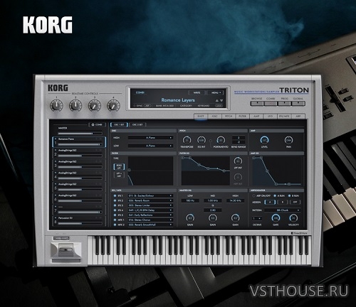 KORG - TRITON v1.4.7 STANDALONE, VSTi, VSTi3, AAX x64 KORG - TRITON v1.4.7 STANDALONE, VSTi, VSTi3, AAX x64