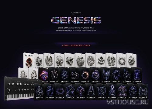 Cymatics - GENESIS [Production Suite + BONUSES] (MiDi, WAV)