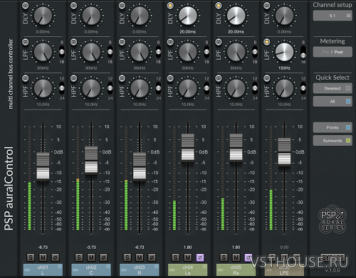 PSPaudioware - PSP auralControl v1.3.0 VST3, AAX x64 PSPaudioware - PSP auralControl v1.3.0 VST3, AAX x64