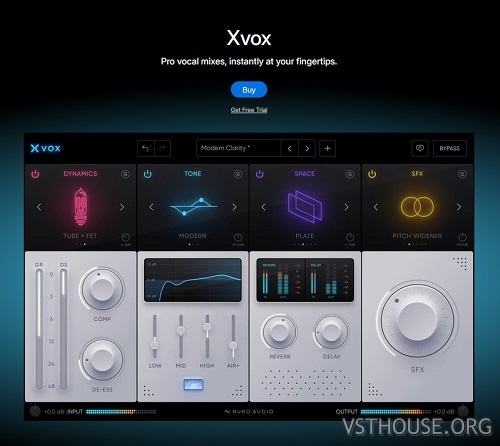 Nuro Audio - Xvox v.1.1.5 VST3, AAX x64 [R2R]